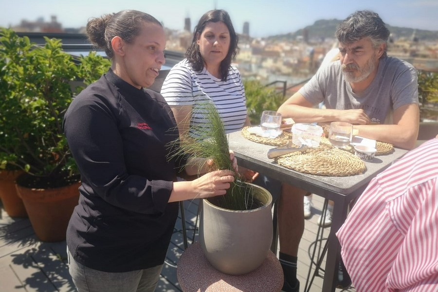 Nuevo helado de Irene Iborra inspirado en el aroma corporativo de Yurbban