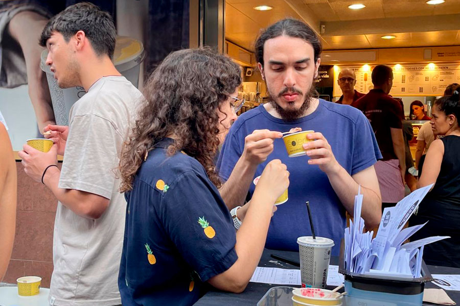 Palmera, nuevo helado estrella de Can Soler escogido en el Tast Solidari