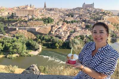 Imagen de San Telesforo trabaja en nuevas versiones heladas de su especialidad, el mazapán de Toledo