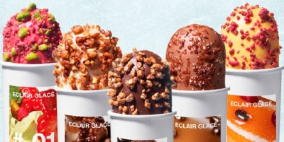 Imagen de Llegan los éclairs helados, la nueva colección de Christophe Adam