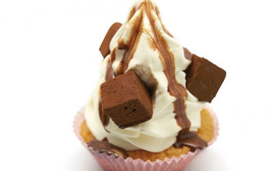 Imagen de Sucrem fusiona su helado con el cupcake y el brownie 