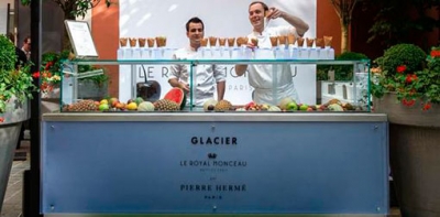 Imagen de Hermé inaugura un Bar Glacier en el lujoso Hotel Royal Monceau